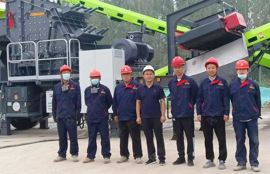 山東濱州二次合作建築固廢項目