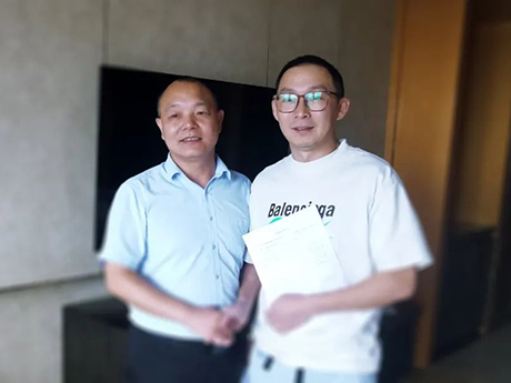 簽約喜訊!南京市客（kè）戶訂（dìng）購整套裝修（xiū）裝潢垃（lā）圾資源化利用成（chéng）套裝備