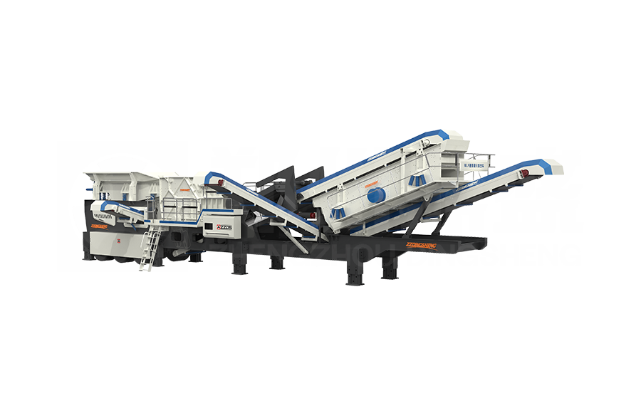 WLF輪胎（tāi）式移（yí）動破碎篩（shāi）分聯合車